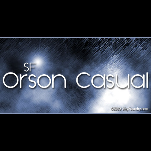 SF Orson Casual Light font